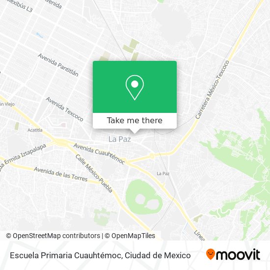 Escuela Primaria Cuauhtémoc map