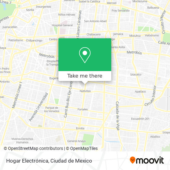 Hogar Electrónica map