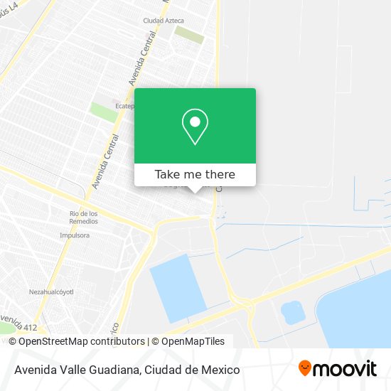 Avenida Valle Guadiana map