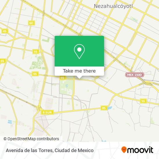 Avenida de las Torres map