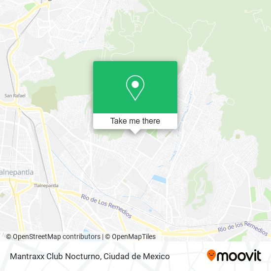 Mantraxx Club Nocturno map