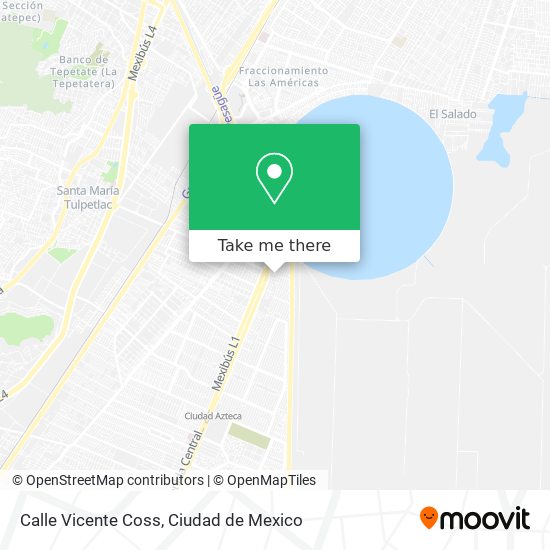 Calle Vicente Coss map