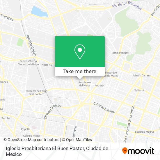 Iglesia Presbiteriana El Buen Pastor map