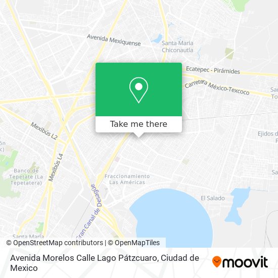 Avenida Morelos Calle Lago Pátzcuaro map