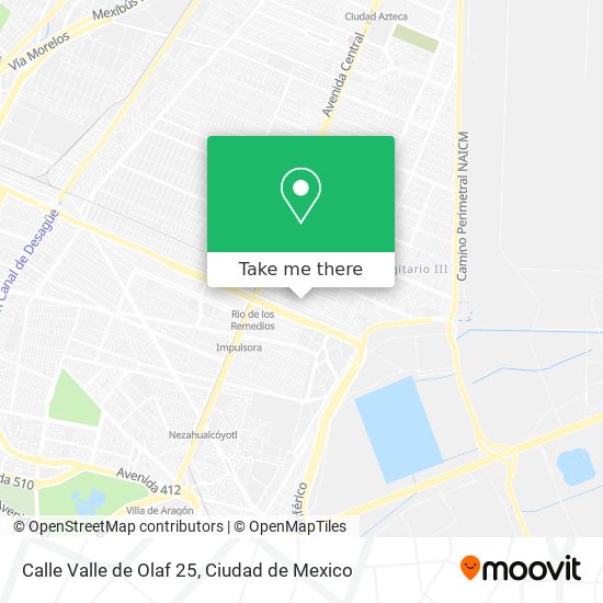 Calle Valle de Olaf 25 map