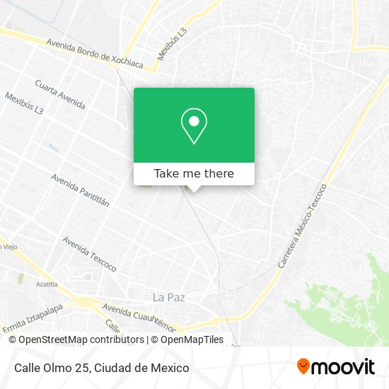 Calle Olmo 25 map