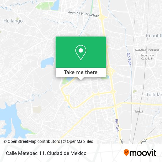 Mapa de Calle Metepec 11