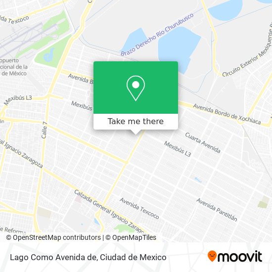 Lago Como Avenida de map