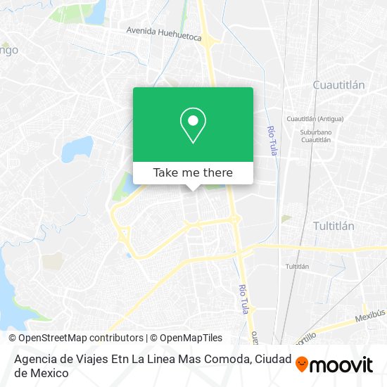 Agencia de Viajes Etn La Linea Mas Comoda map