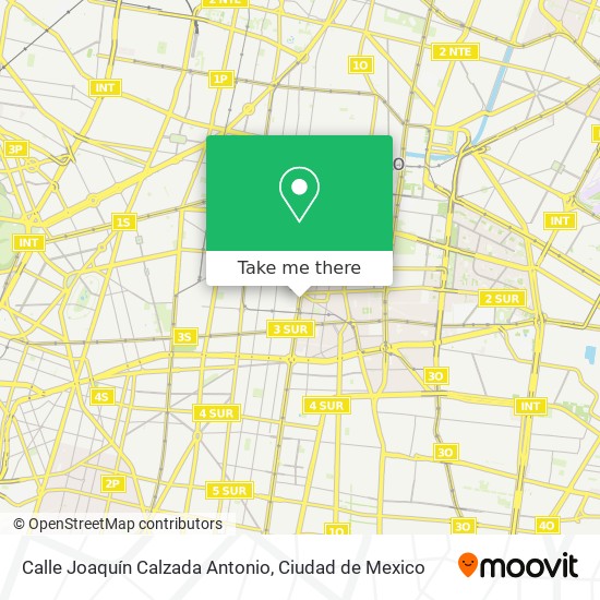 Calle Joaquín Calzada Antonio map