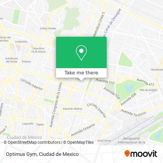 Mapa de Optimus Gym