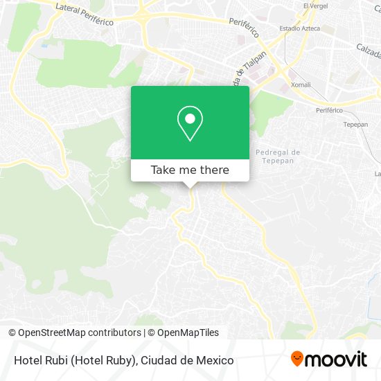 Hotel Rubi (Hotel Ruby) map
