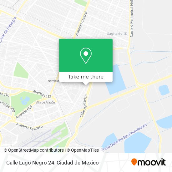 Calle Lago Negro 24 map