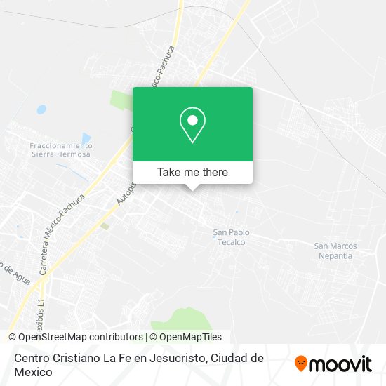 Centro Cristiano La Fe en Jesucristo map