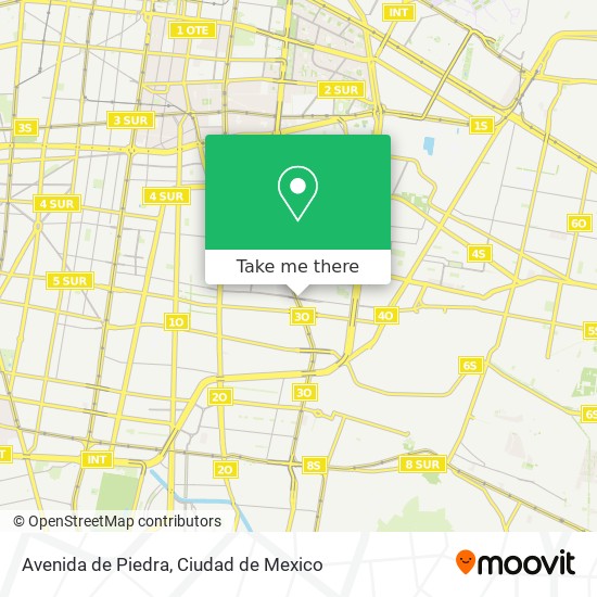 Avenida de Piedra map