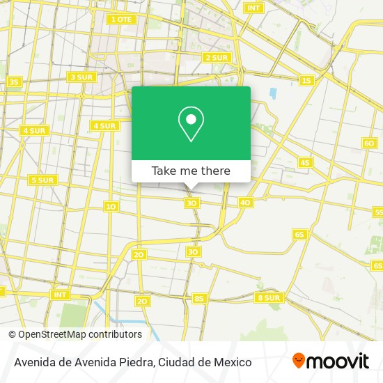 Avenida de Avenida Piedra map
