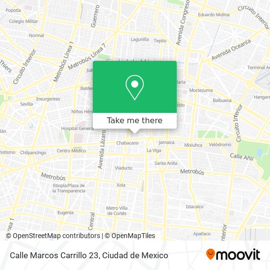 Calle Marcos Carrillo 23 map