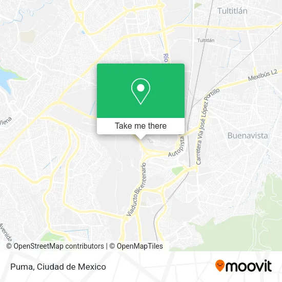 Puma map
