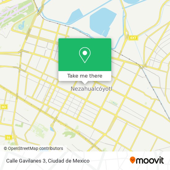 Mapa de Calle Gavilanes 3