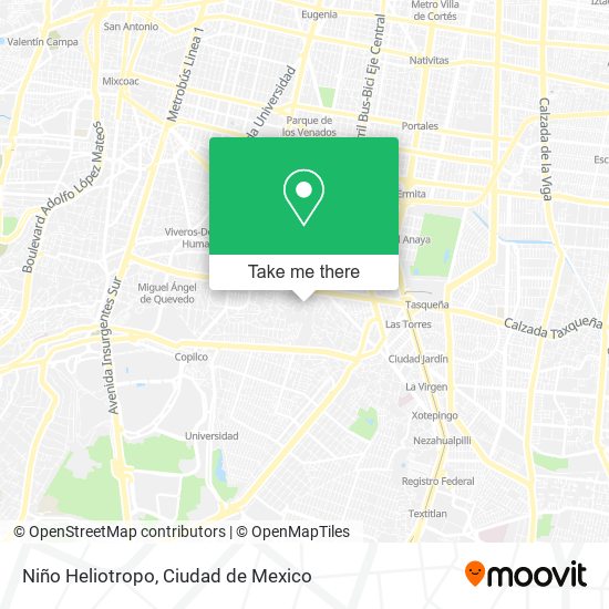 Niño Heliotropo map