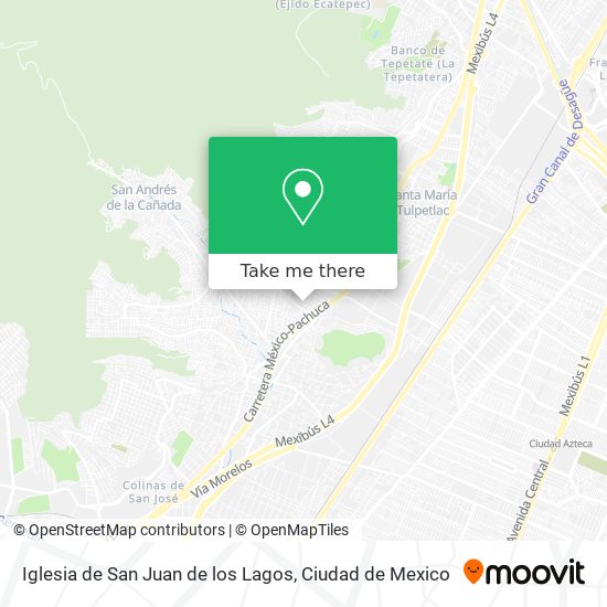 Mapa de Iglesia de San Juan de los Lagos
