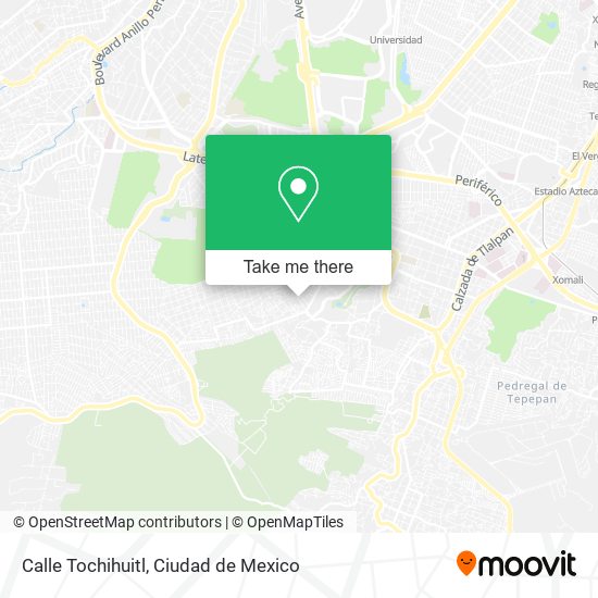 Calle Tochihuitl map