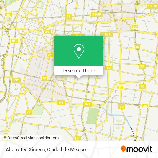 Abarrotes Ximena map