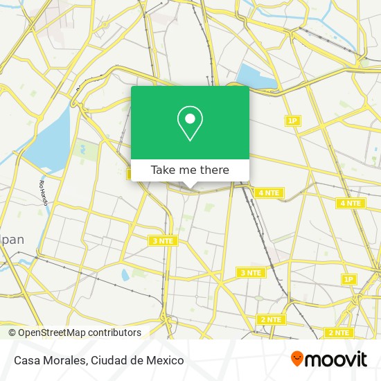 Mapa de Casa Morales