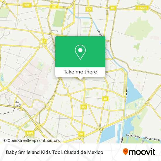 Baby Smile and Kids Tool map