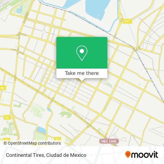 Mapa de Continental Tires