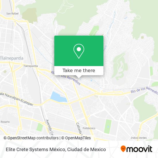 Elite Crete Systems México map