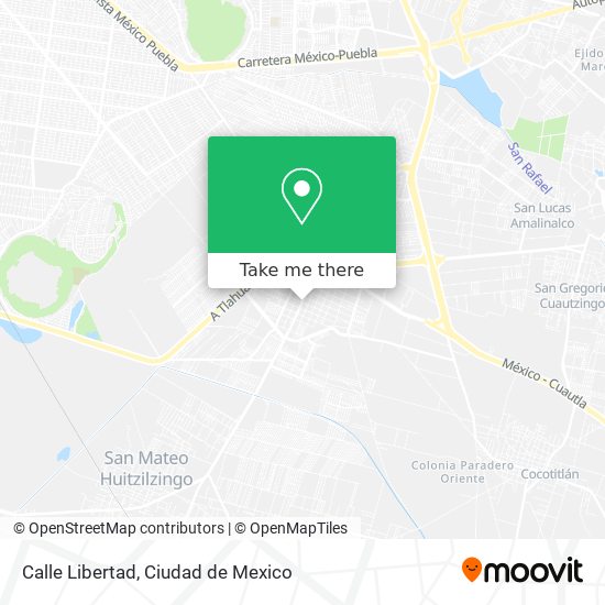 Calle Libertad map