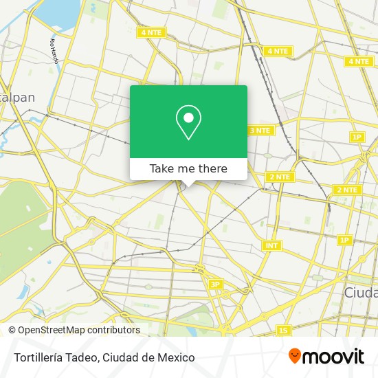 Tortillería Tadeo map