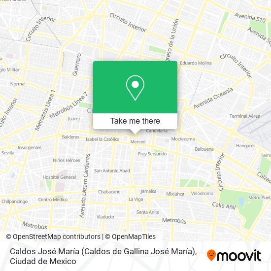 Caldos José María (Caldos de Gallina José María) map