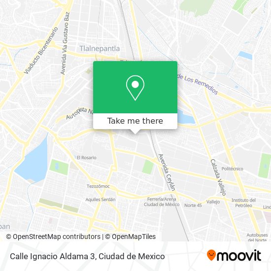 Calle Ignacio Aldama 3 map