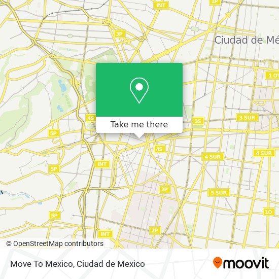 Move To Mexico map