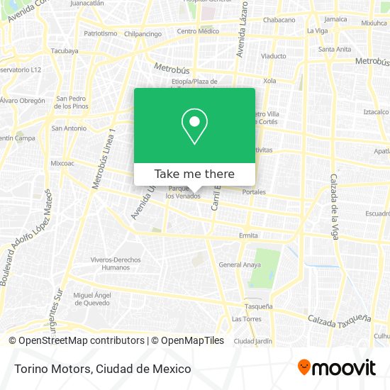 Torino Motors map