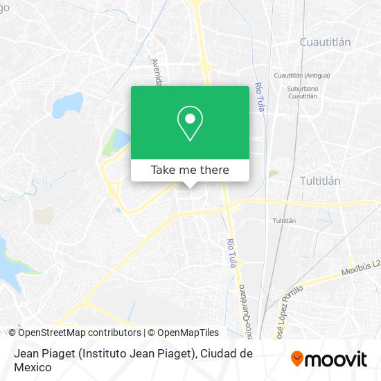 Mapa de Jean Piaget (Instituto Jean Piaget)