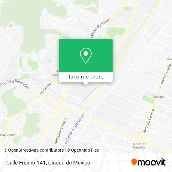 Calle Fresno 141 map