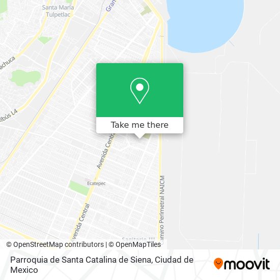 Mapa de Parroquia de Santa Catalina de Siena