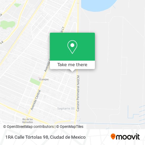 Mapa de 1RA Calle Tórtolas 98
