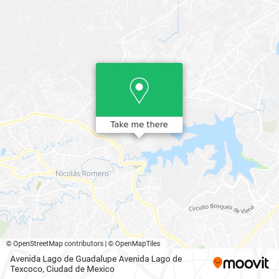 Avenida Lago de Guadalupe Avenida Lago de Texcoco map