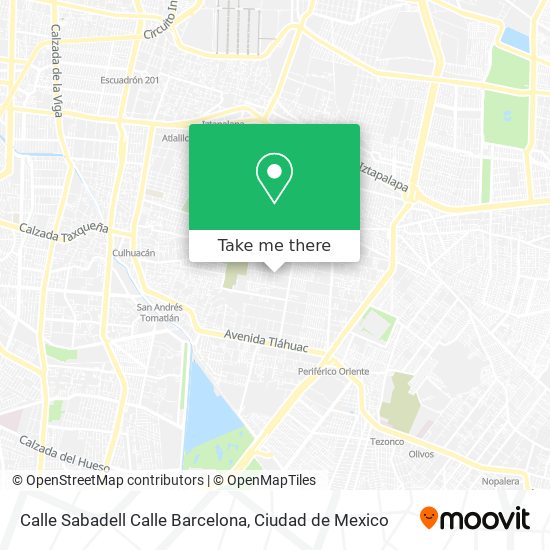 Calle Sabadell Calle Barcelona map