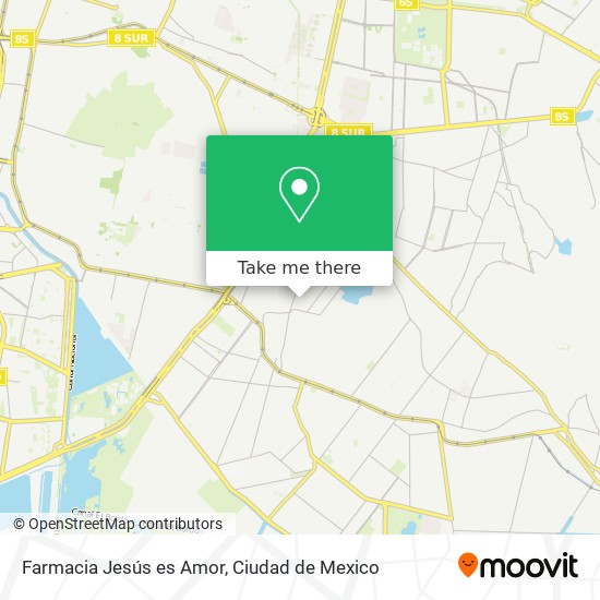 Farmacia Jesús es Amor map
