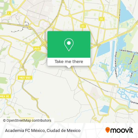 Academia FC México map