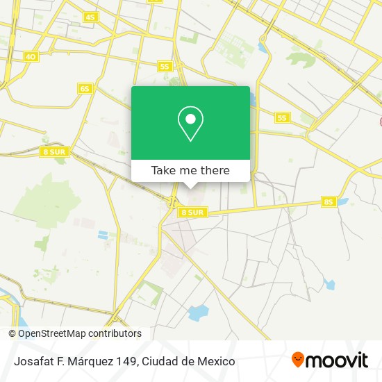 Josafat F. Márquez 149 map