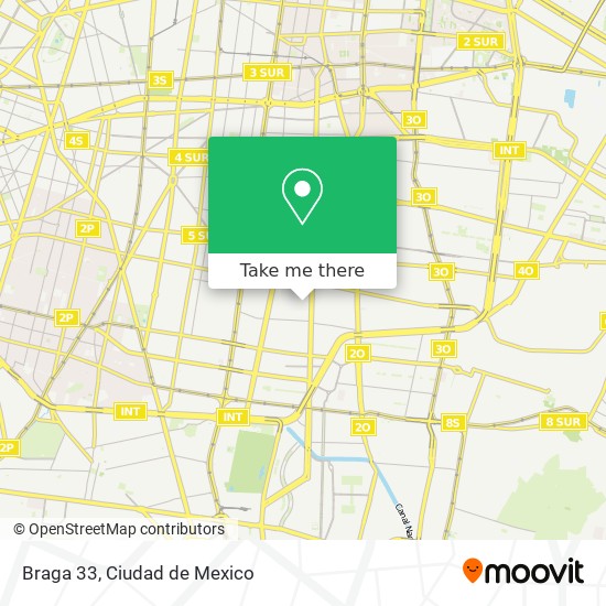 Braga 33 map