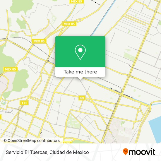 Servicio El Tuercas map