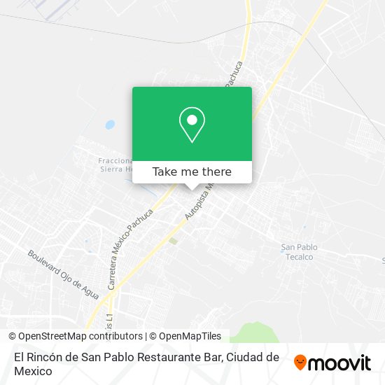 El Rincón de San Pablo Restaurante Bar map