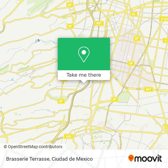 Brasserie Terrasse map